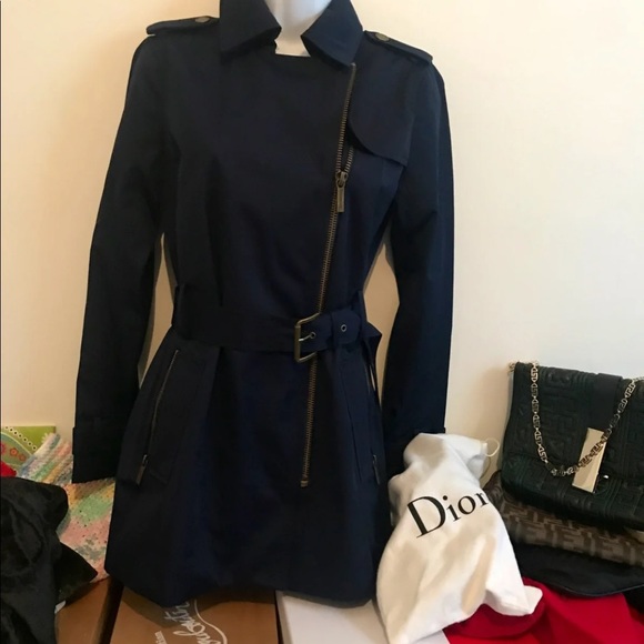 Michael Kors True Navy coat - Picture 2 of 7